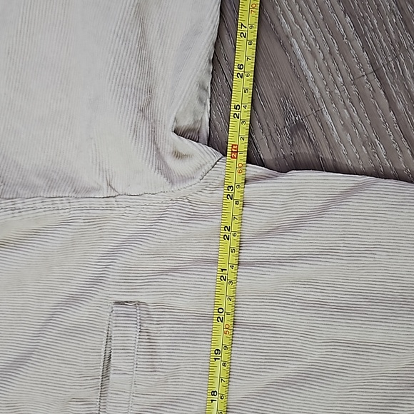Wild Fable Oatmeal Corduroy Jacket Women's Large EUC - Picture 10 of 14